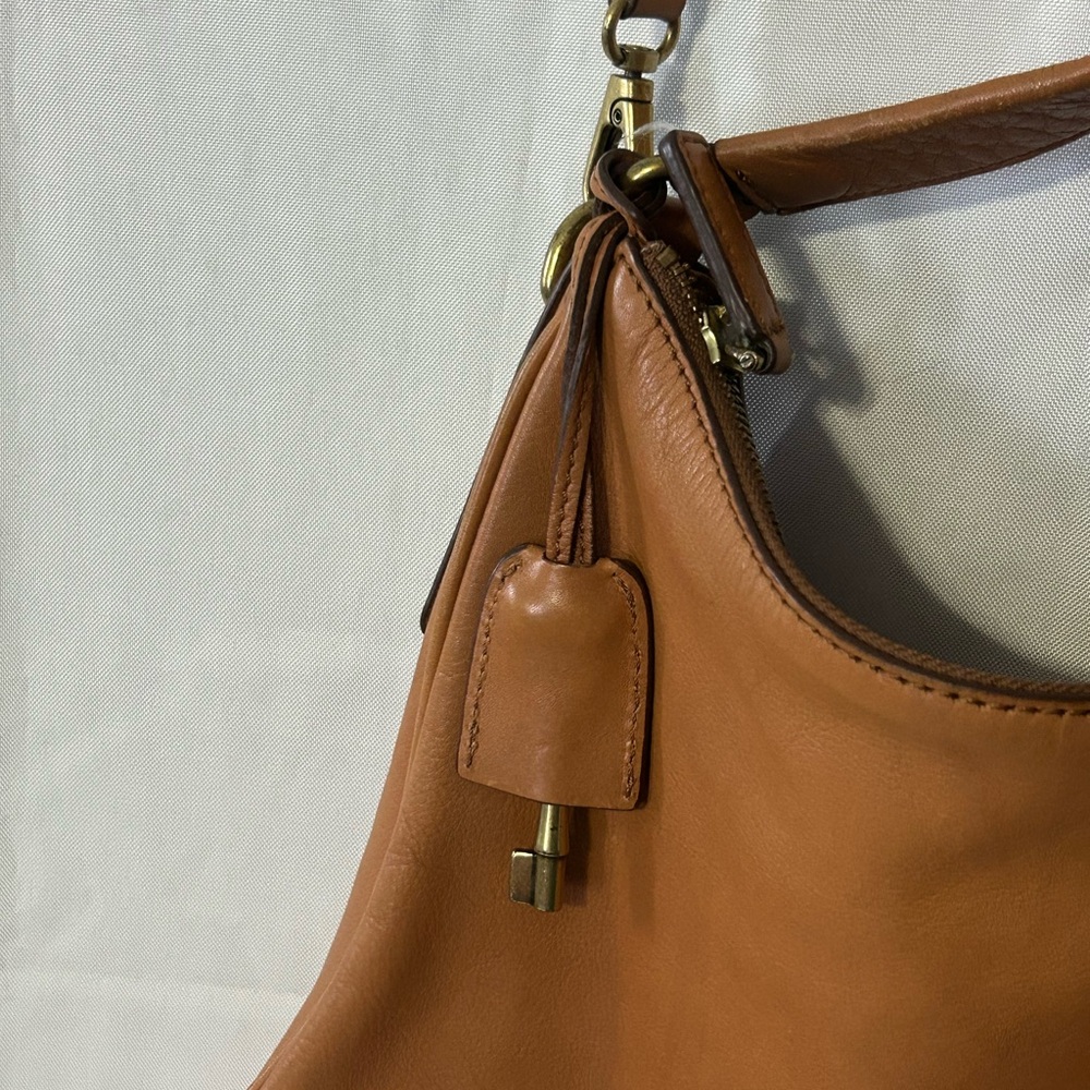Vintage Brown Hobo Bag by Fossil - Picture 3 of 15